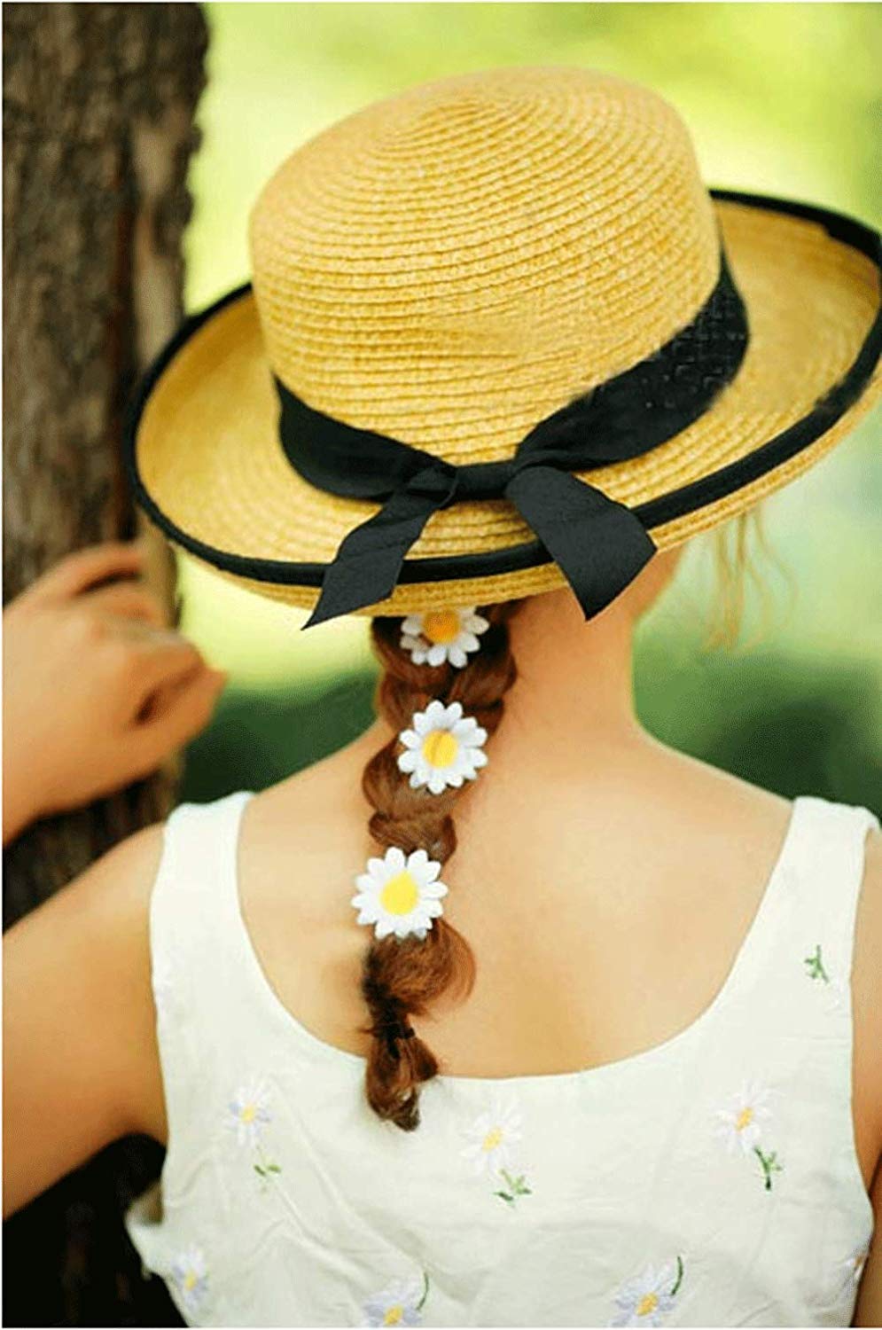 JOHOUSE 200PCS Silk Daisys, Artificial Gerber Chrysanth