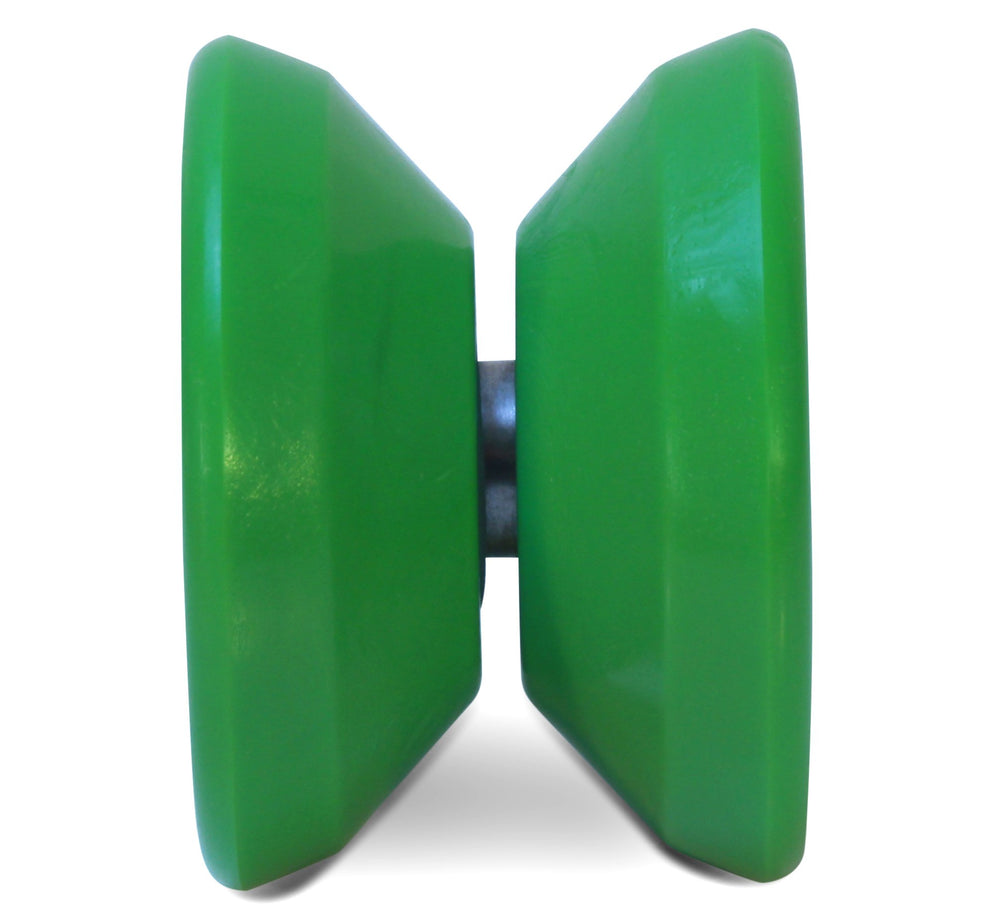 Green Merlin Professional Responsive Yoyo with Narrow C Bearing and Extra String