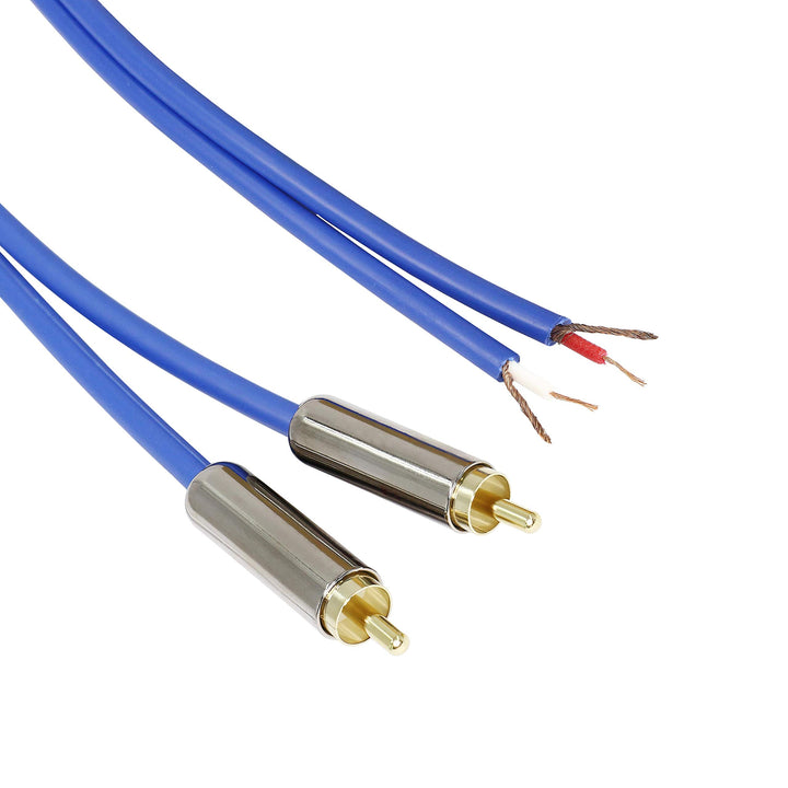 MEIRIYFA Speaker Cable to RCA Plug, 2RCA Speaker Wire B