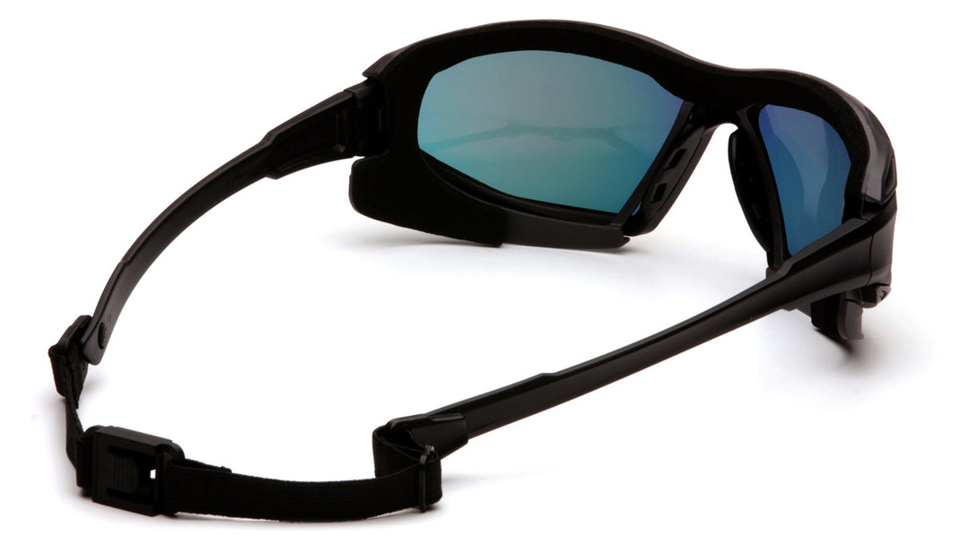 Pyramex Safety Highlander XP Eyewear, Black-Gray Frame/
