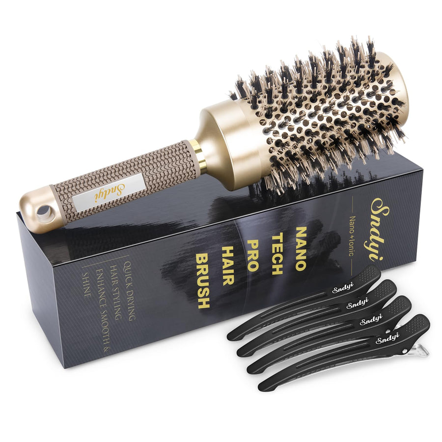 Round Brush for Blow Drying, Nano Thermal Ceramic &