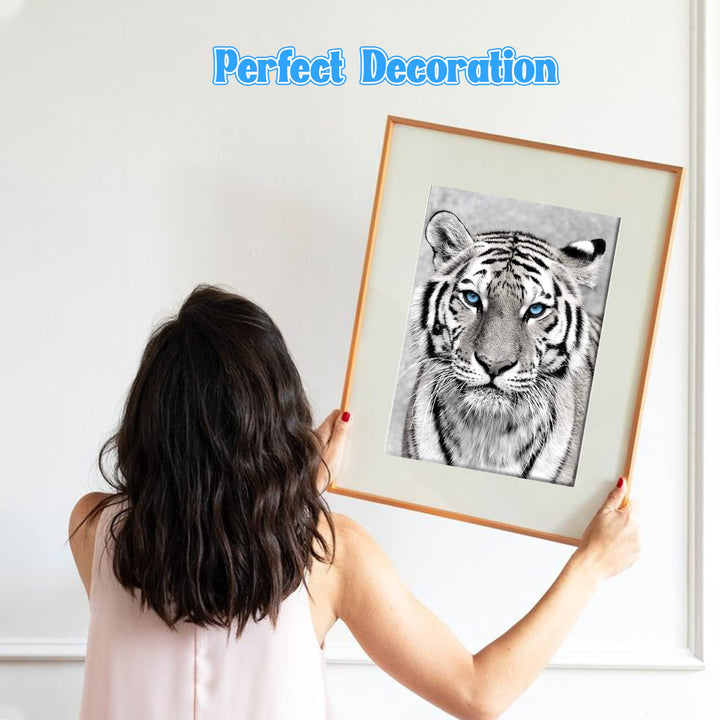 NAIMOER Tiger Diamond Art Kits for Adults,5D Diamond Ar