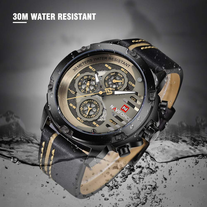 NAVIFORCE Sport Military Watches for Men Waterproof Wat