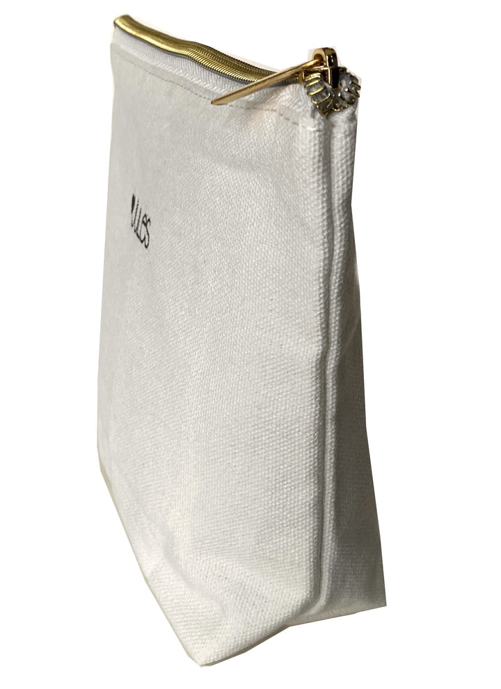 Natural Canvas Tote Bag With Zipper Closure If It Requires Pants Or A Bra It Isn&#39;t Happening Today