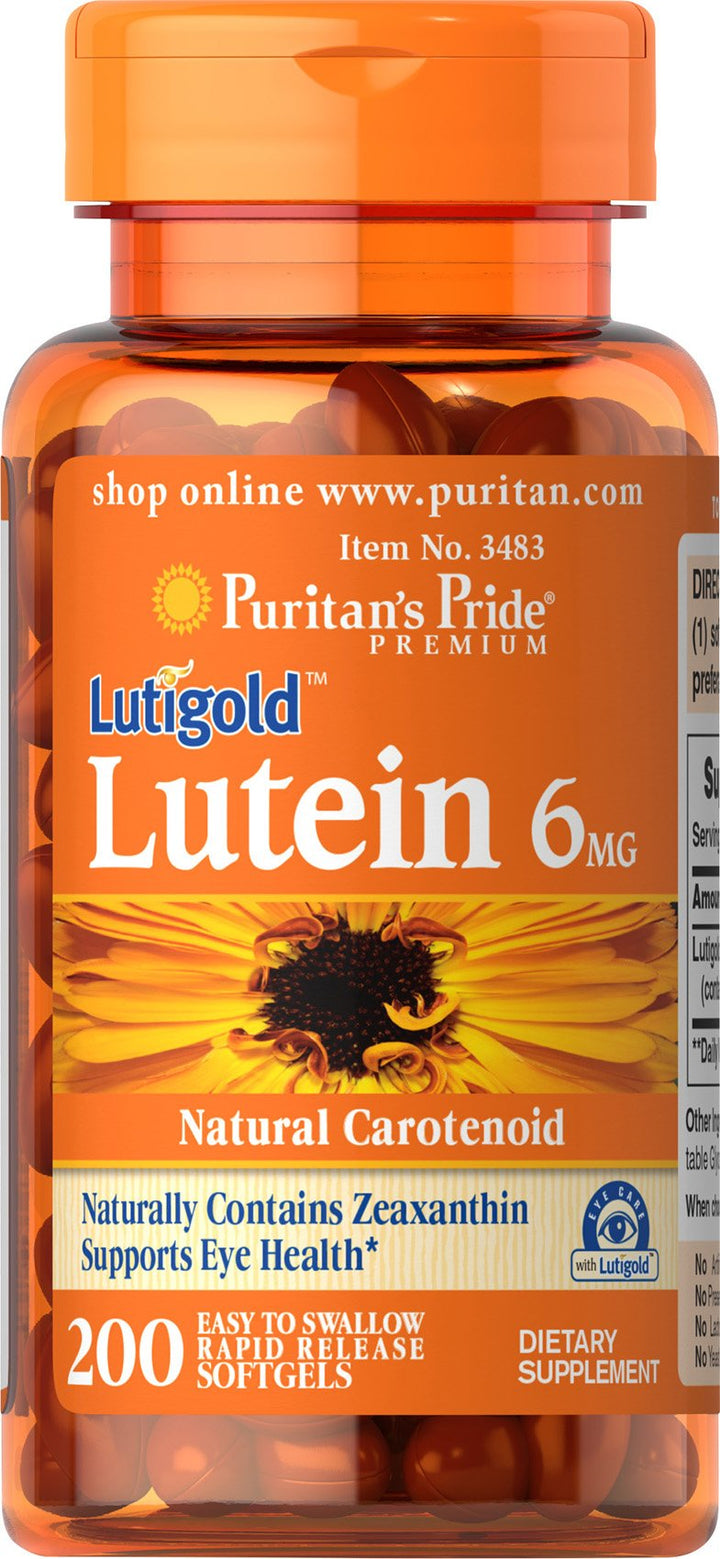 Puritan&#39;s Pride Premium Lutigold Lutein Caroten