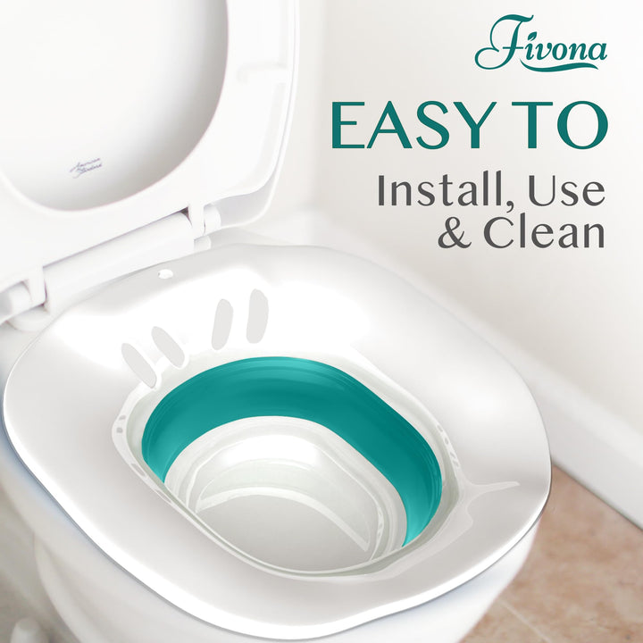Fivona Expandable Sitz Bath Seat for Soak and Steam - P