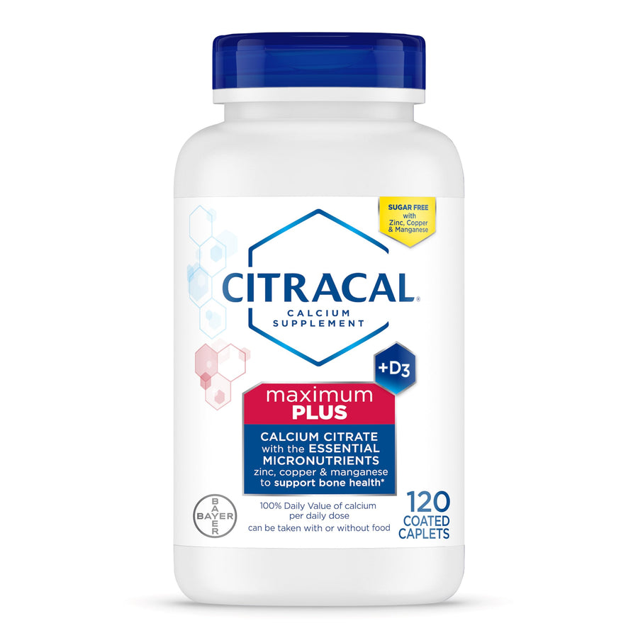 Citracal Maximum Plus, 650 mg Calcium Citrate, easily a