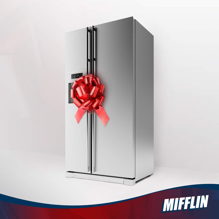 Mifflin-USA Big Car Bow (Metallic Red, 18 inch) Gift Bow, Giant Bow for Car, Birthday Bow, Huge Car Bow, Car Bows, Big Red Bow, Christmas Bow for Cars, Gift Wrapping, Big Gift Bow for Car Decor