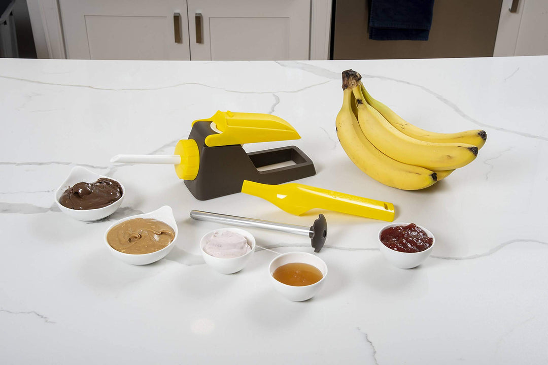 ® Kitchen Gadget - Core &amp; Fill A Banana While Still In Its Peel