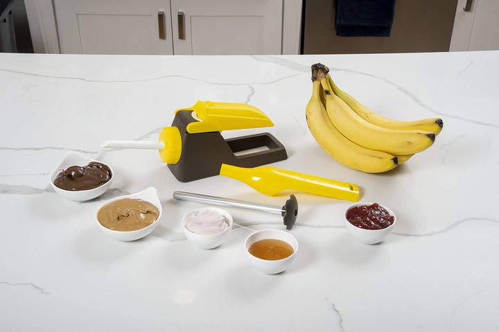 ® Kitchen Gadget - Core &amp; Fill A Banana While Still In Its Peel