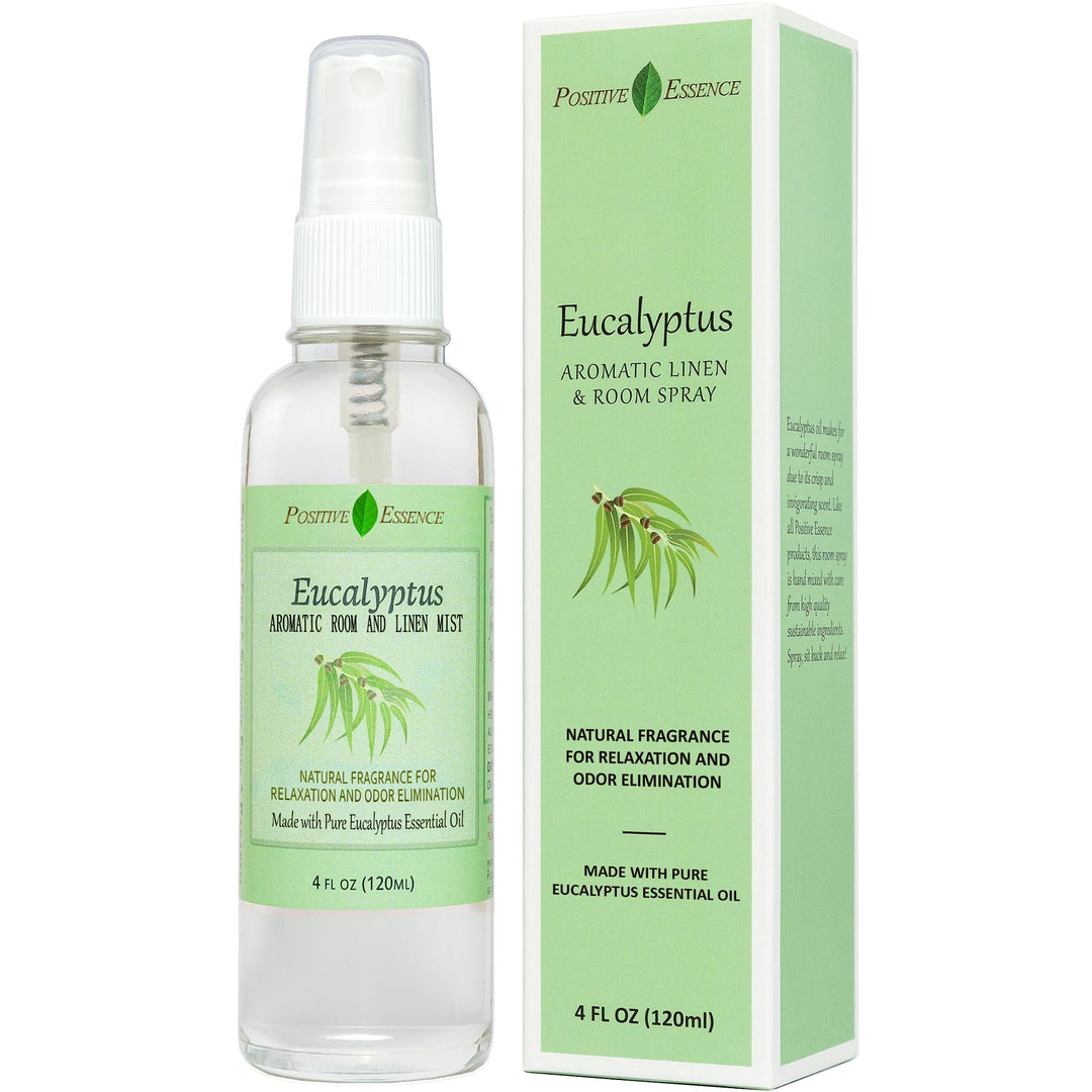 Eucalyptus Linen and Room Spray, Made with Pure Eucalyptus Essential Oil, Fabric Spray, Refreshing Daily Shower Spray or Home Fragrance for Fabrics