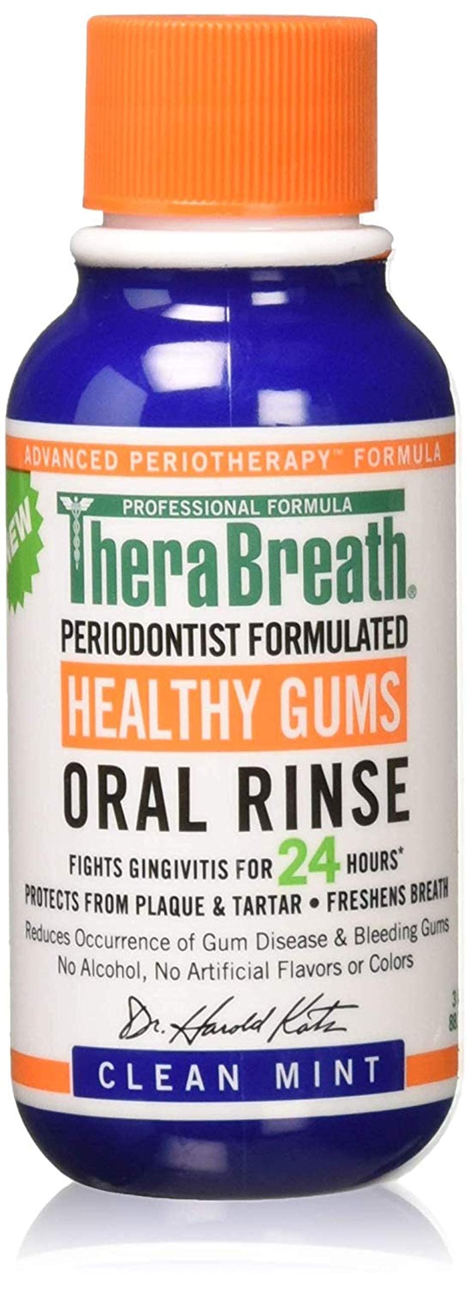 Dentist Formulated Periotherapy Healthy Gums Oral Rinse, 3 Ounce Trial and Travel Size (Pack of 6)