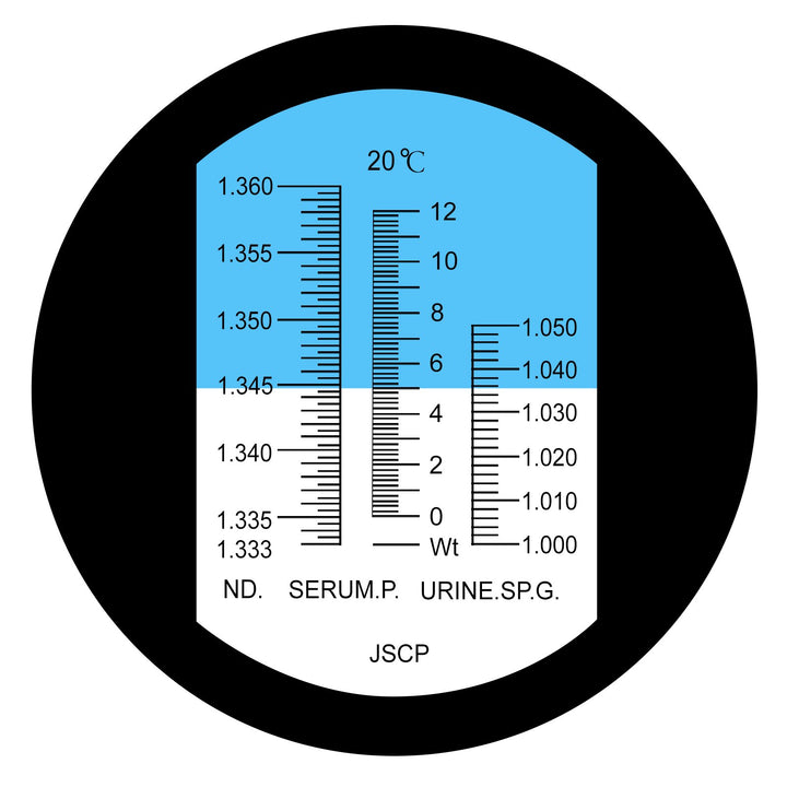 3-in-1 Clinical Refractometer with ATC for Tri-Scale Se