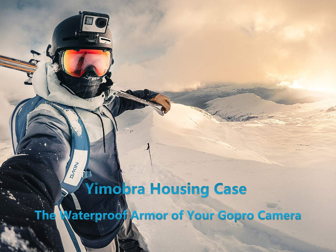 Yimobra Waterproof Housing Case for Gopro Hero 4 and He