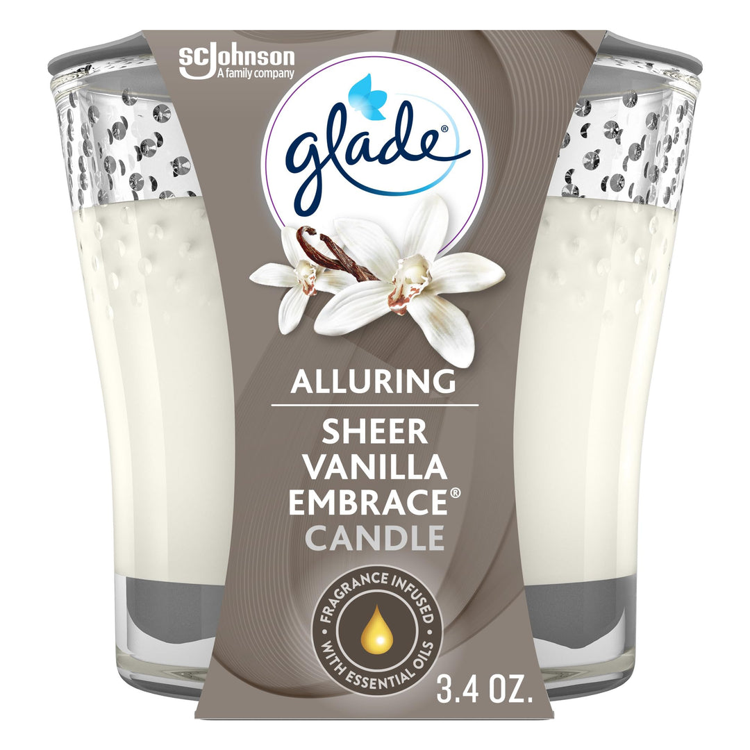 Pure Vanilla Joy : Jar Candle Air Freshener, Pure Vanilla Joy, 3.4 Ounce