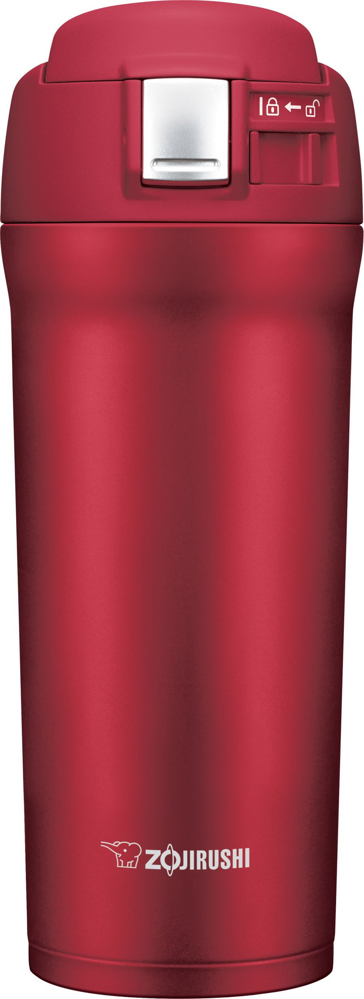 Travel Mug, 16 oz, Cherry Red