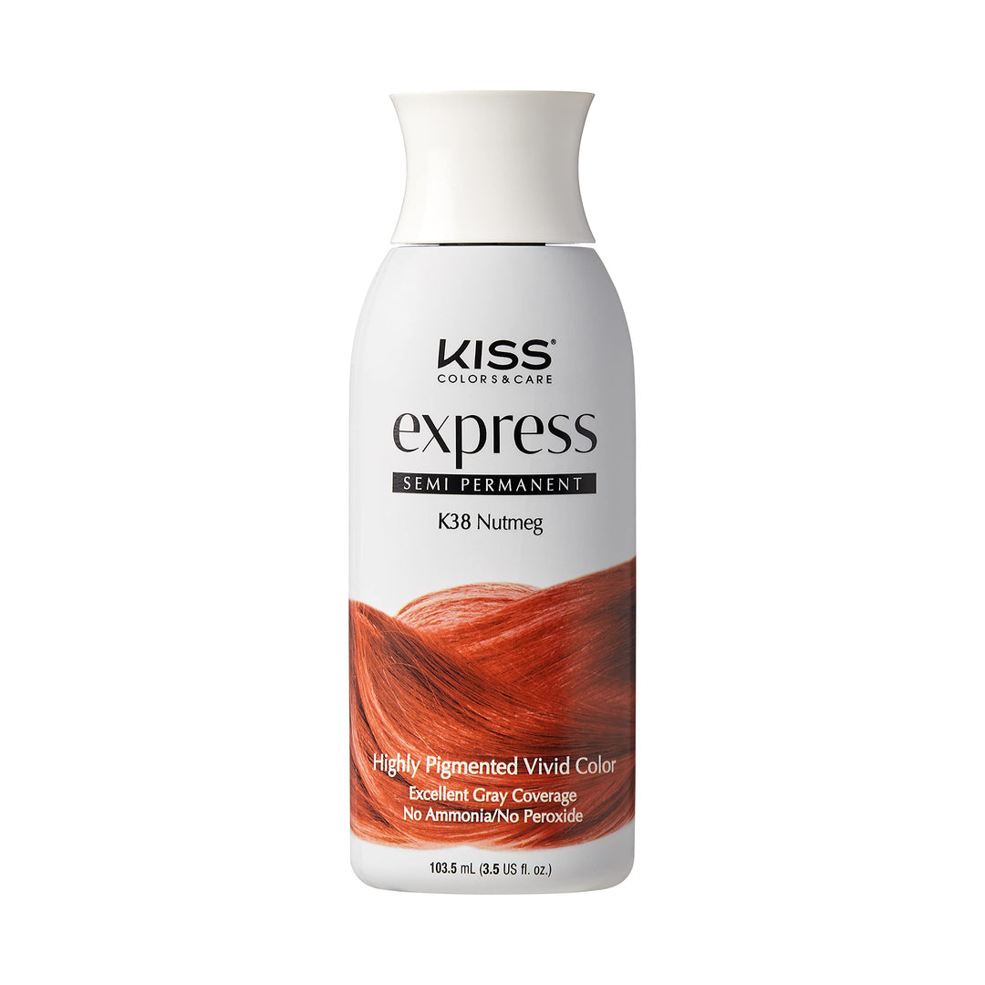 Kiss Express Color Semi- Permanent Nutmeg 3.5oz by Kiss Express
