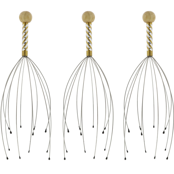 Therapeutic Scalp and Head Massager, 3 Pack