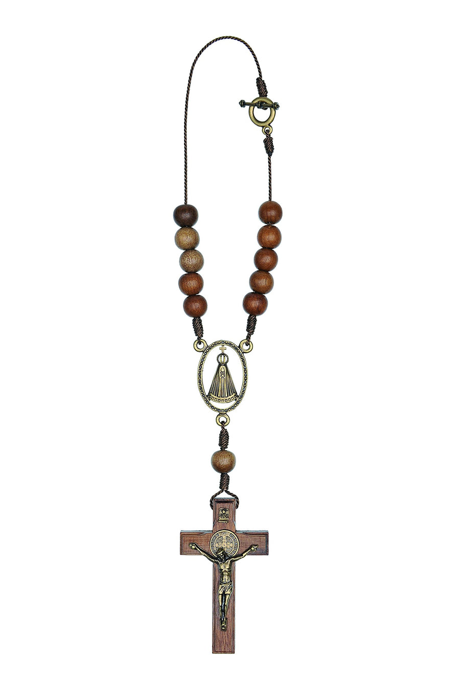 Car Rearview Mirror Rosary (Aparecida)