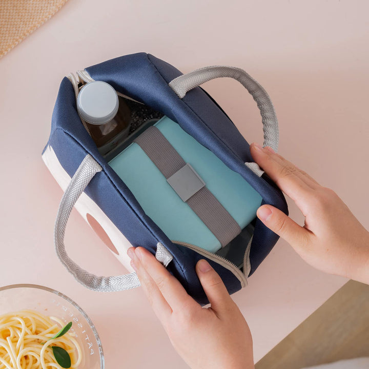 Mziart Cute Lunch Bags for Women, Fashion Lunch Box Con