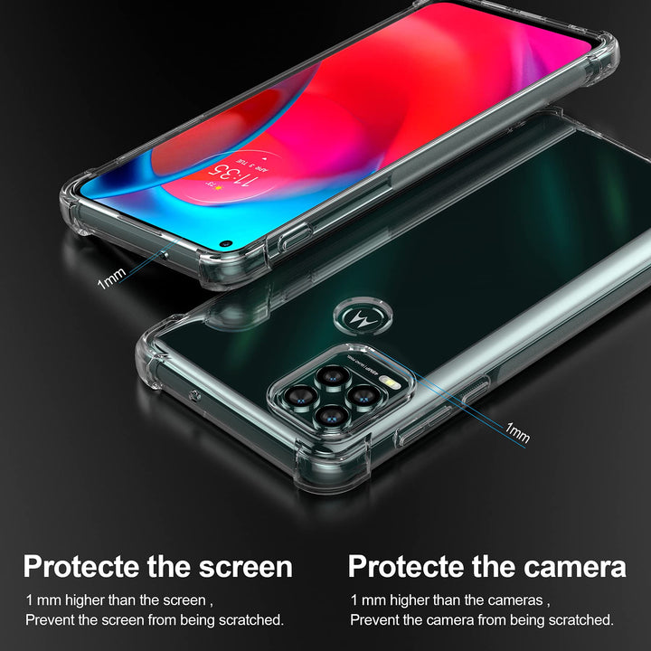 Cresee for Motorola Moto G Stylus 5G 2021 Case, Crystal