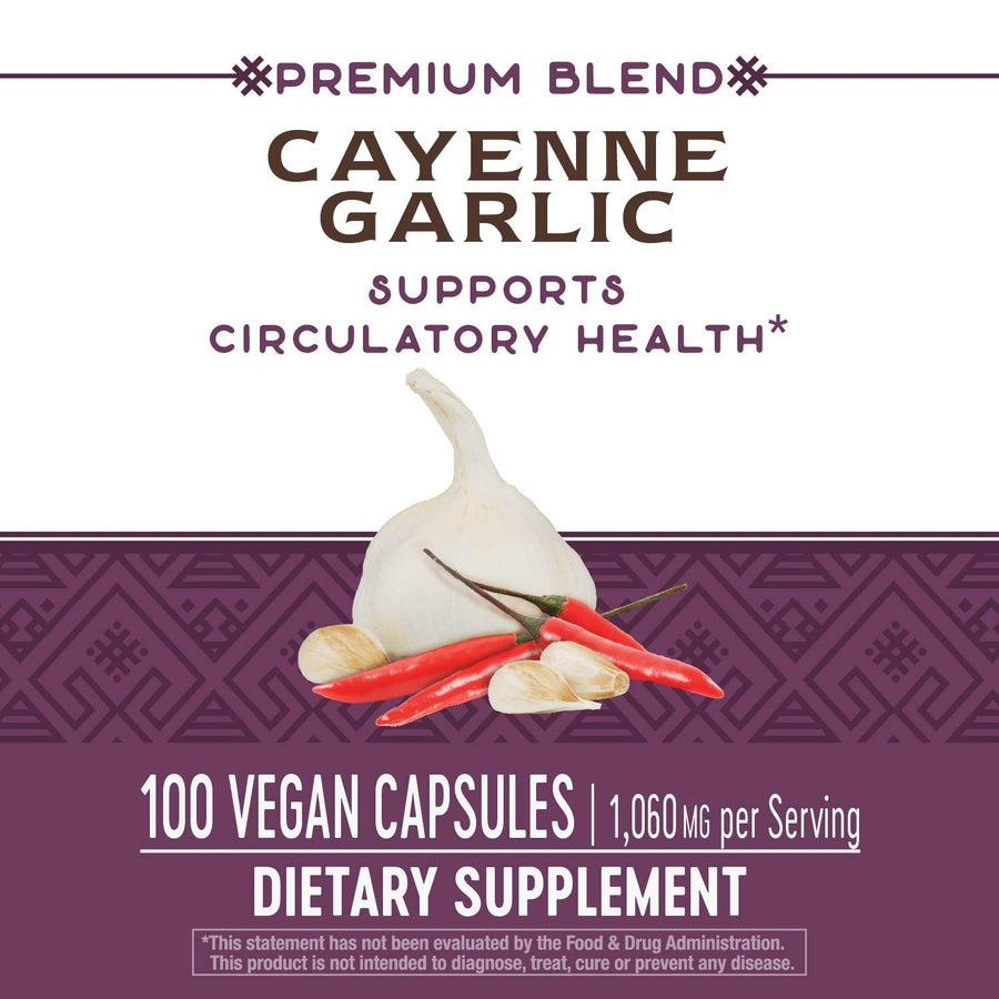 Nature's Way Cayenne-Garlic Premium Blend Circulato