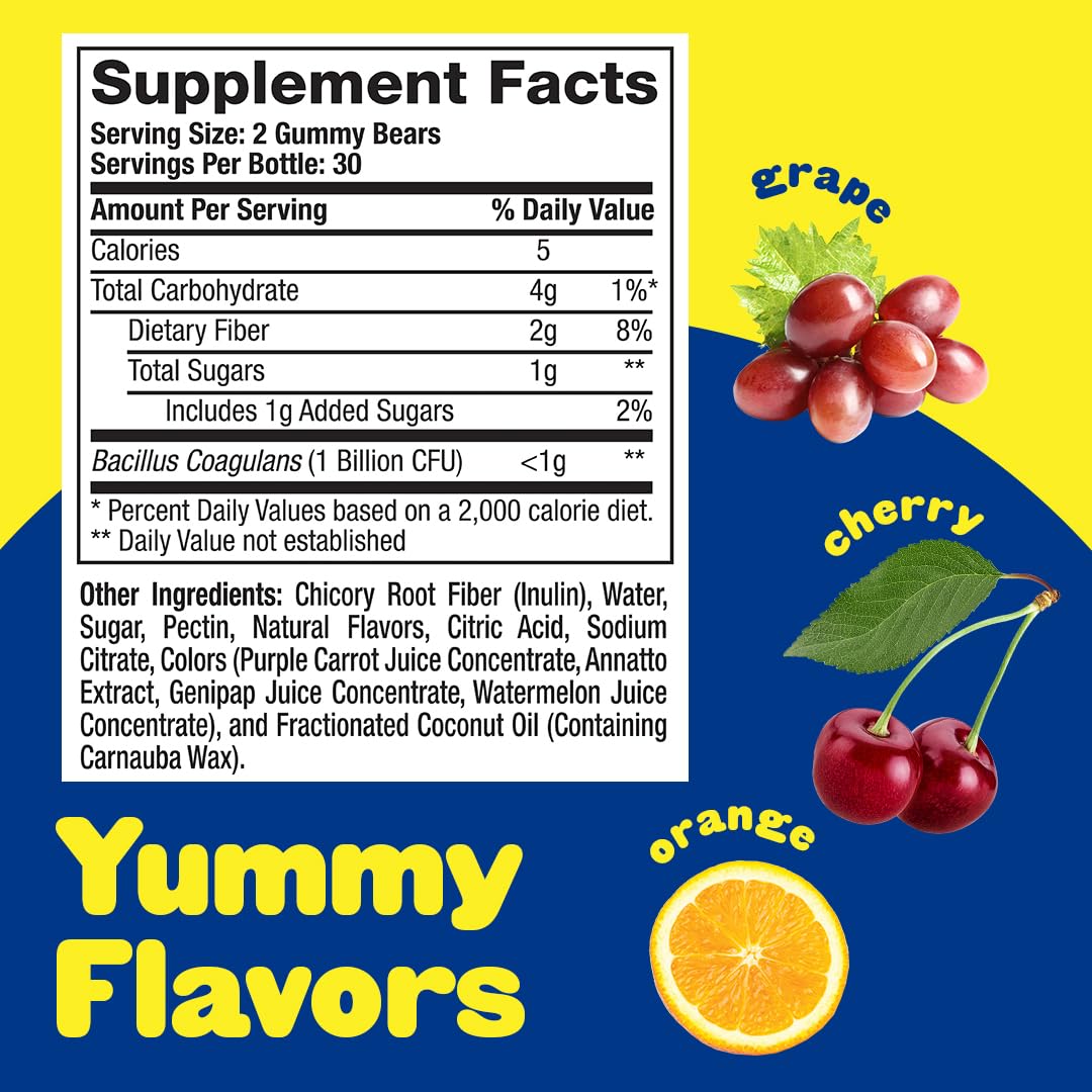 L’il Critters Probiotic Daily Gummy Supplement for Kids