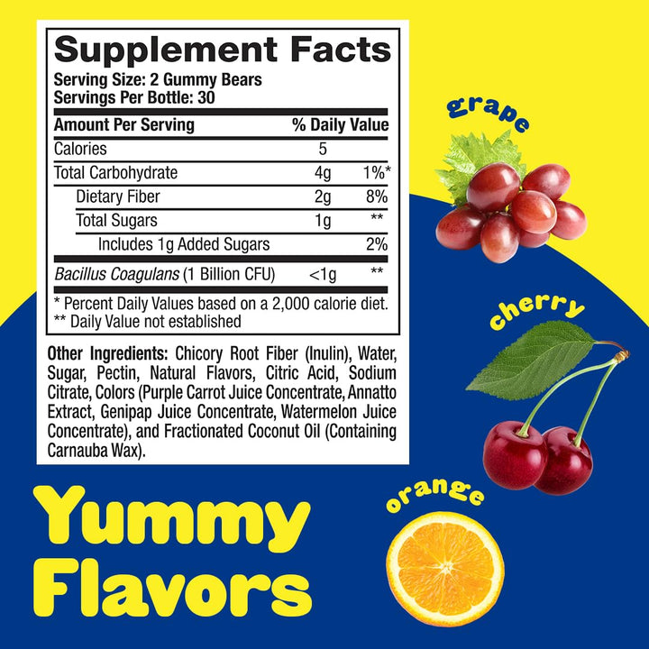L’il Critters Probiotic Daily Gummy Supplement for Kids