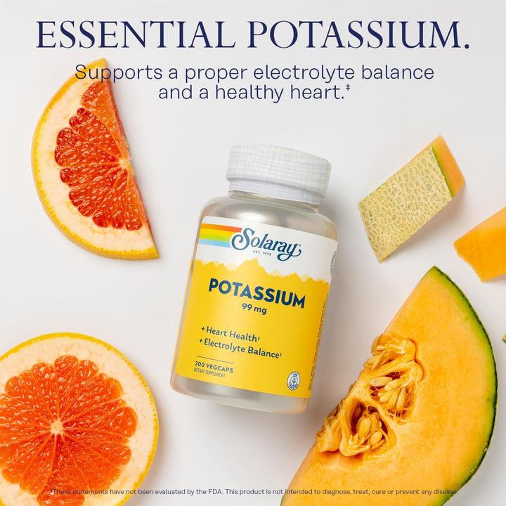 Solaray Potassium 99 mg - Electrolyte Balance Formula -