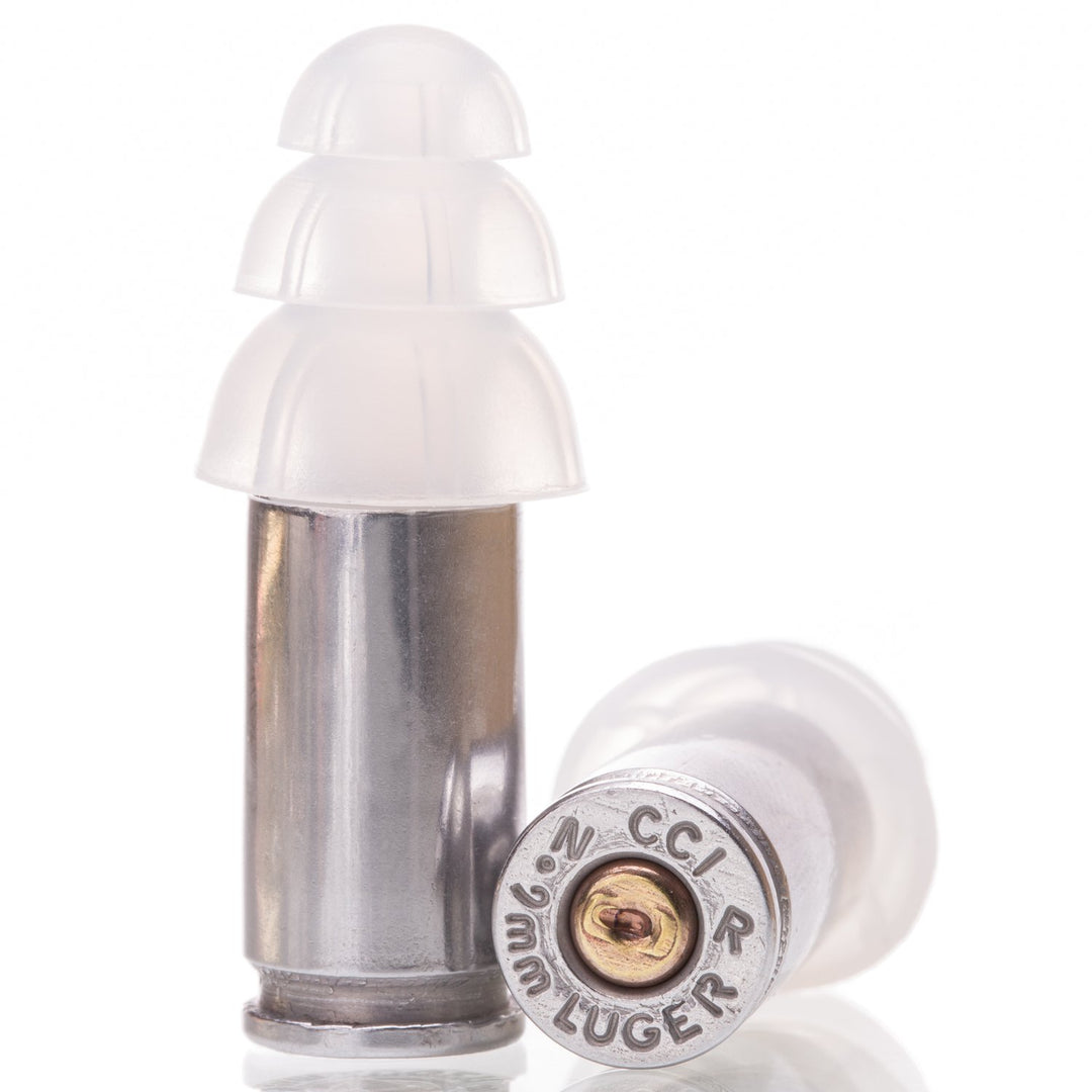 9mm Bullet Ear Plugs with Carry Case