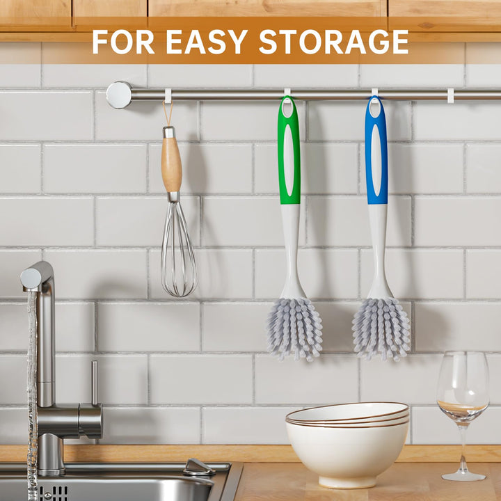 Amazer Kitchen Scrub Brushes Dishes Pots Pans Tiles Bru