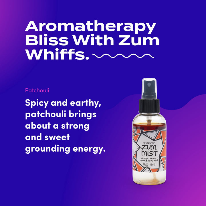 Indigo Wild Zum Mist Aromatherapy Spray, Patchouli, 4 F