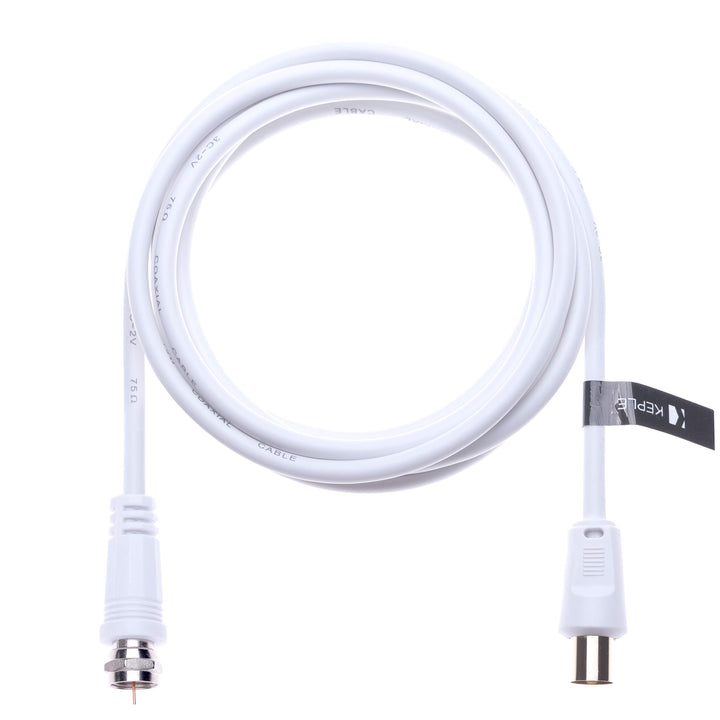 Coaxial Aerial F Connector Male Plug to RF M-Male Cable