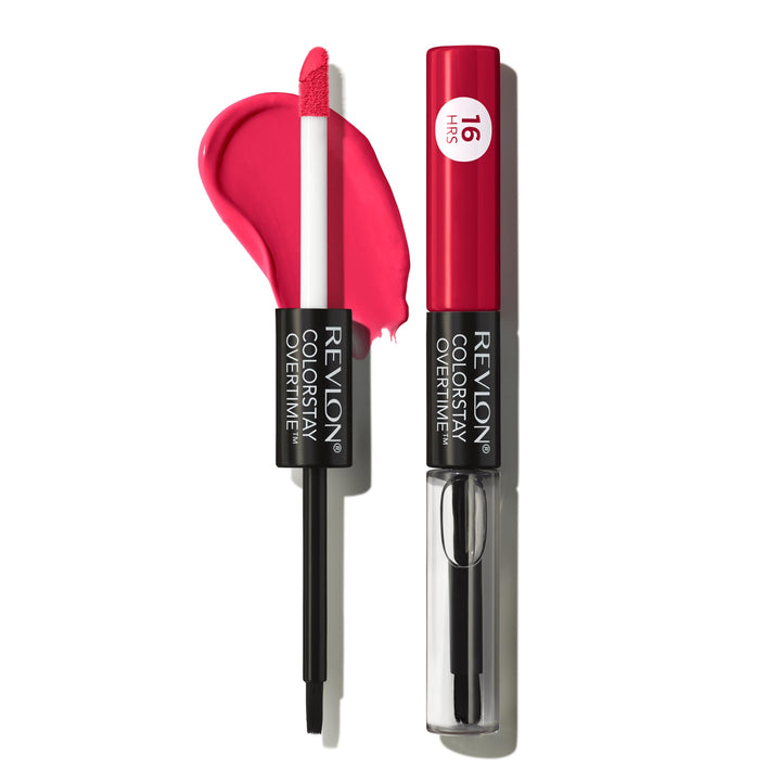 Glossy Colorstay Overtime Lip Color with Soft Flex, Forever Scarlet - 1 each