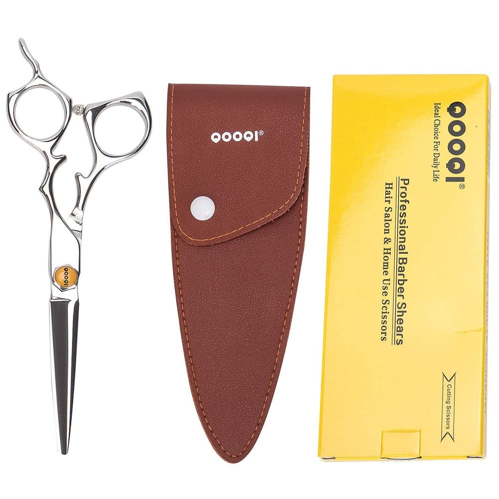 Professional Hair Cutting Scissors - 6.5 Deluxe Ultra Sharp Barber & Salon Scissors/Shears - Japanese Stainless Steel