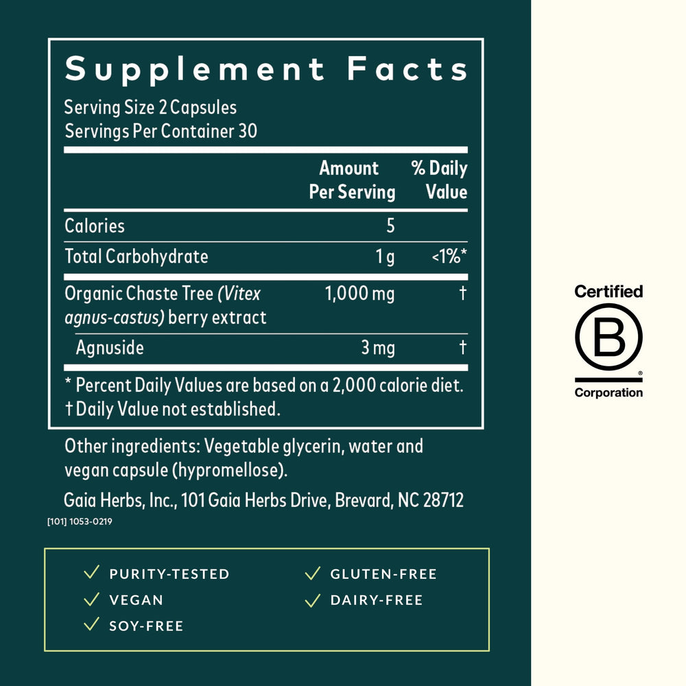 , Vitex Berry, 60 Veggie Liquid Phyto-Caps