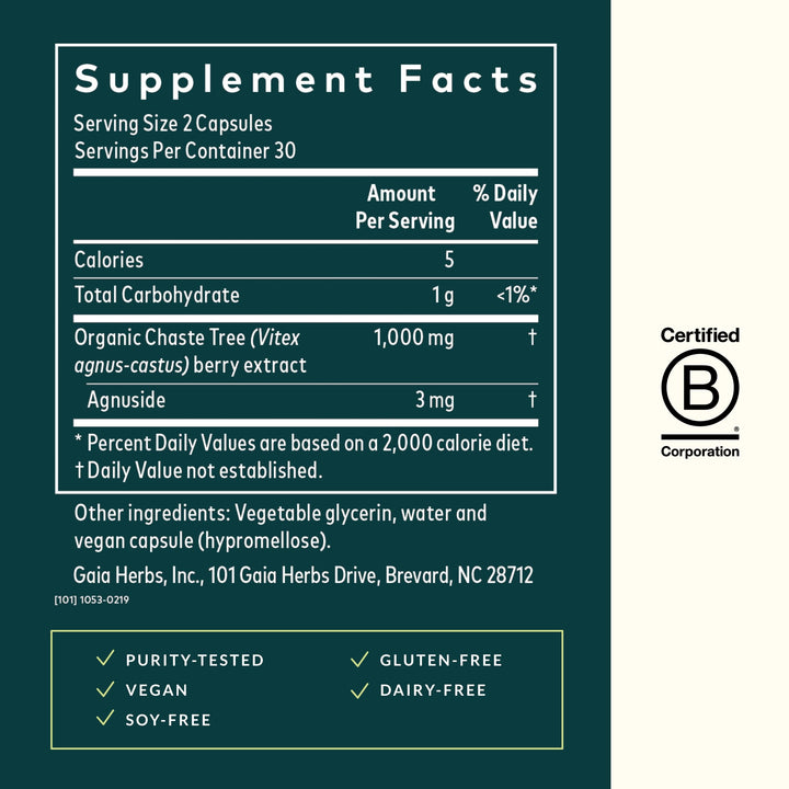 , Vitex Berry, 60 Veggie Liquid Phyto-Caps