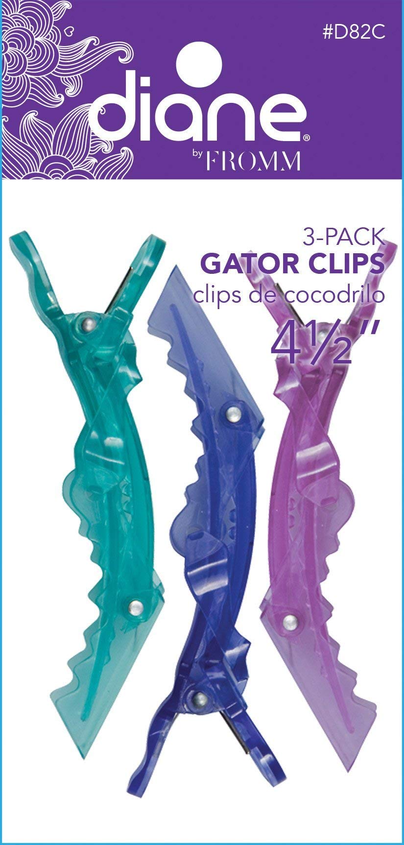 gator clips, 4-1/2, 3 pack, D82C