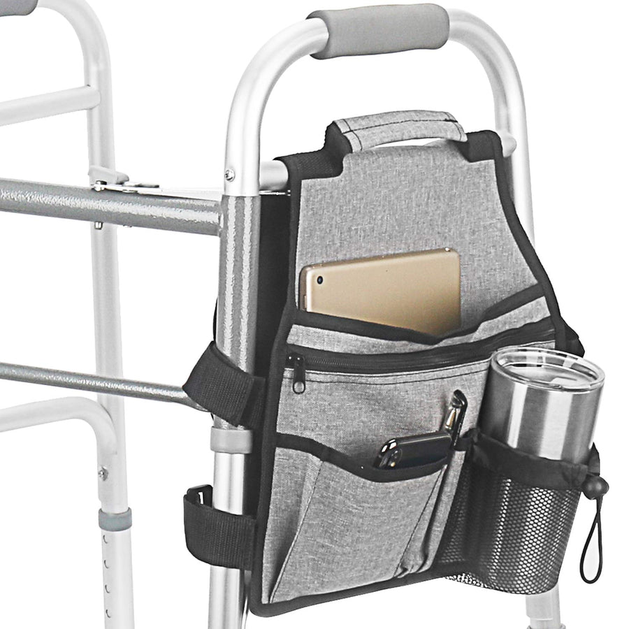 Side Walker Bags,Walker Organizer Pounch for Rollator a