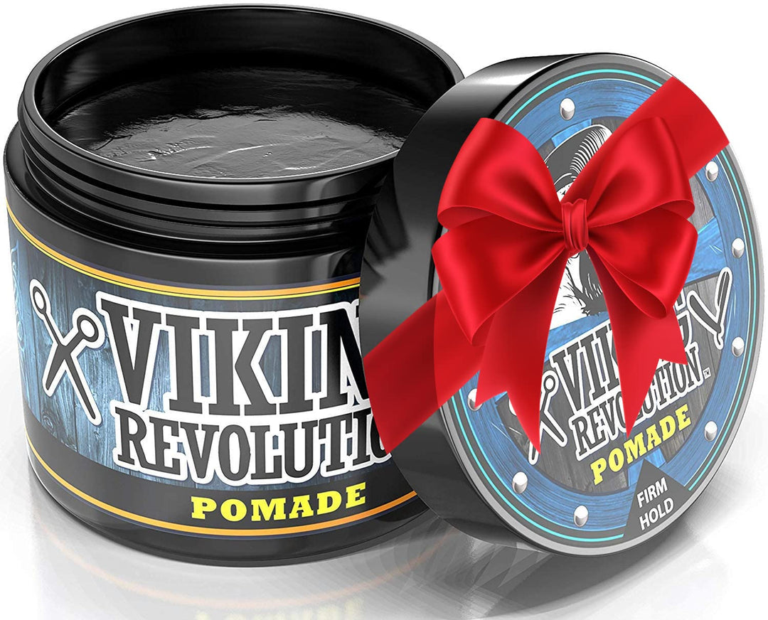 Pomade for Men 4oz - Firm Strong Hold &amp; High Shine for Classic Styling - Water Based &amp; Easy to Wash Out (Firm, 1 Pack)