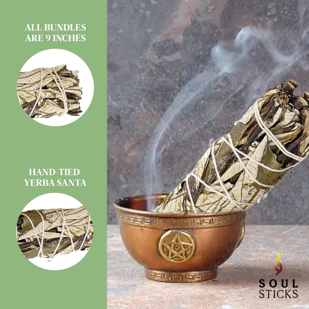 Soul Sticks 1 Pack 9 Inch Yerba Santa Smudge Stick with