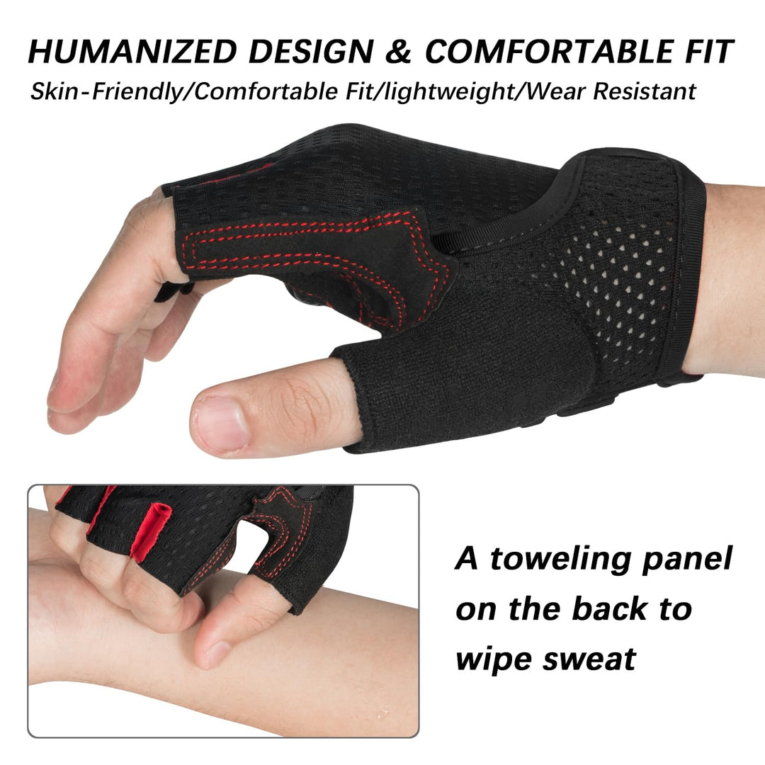 MOREOK-Cycling Gloves Bike Gloves for Men/Women-[5MM Ge