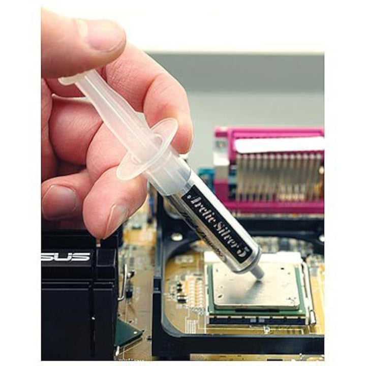 Arctic Silver 12g High-Density Polysynthetic Silver Thermal Cooling Compound (AS5-12G)