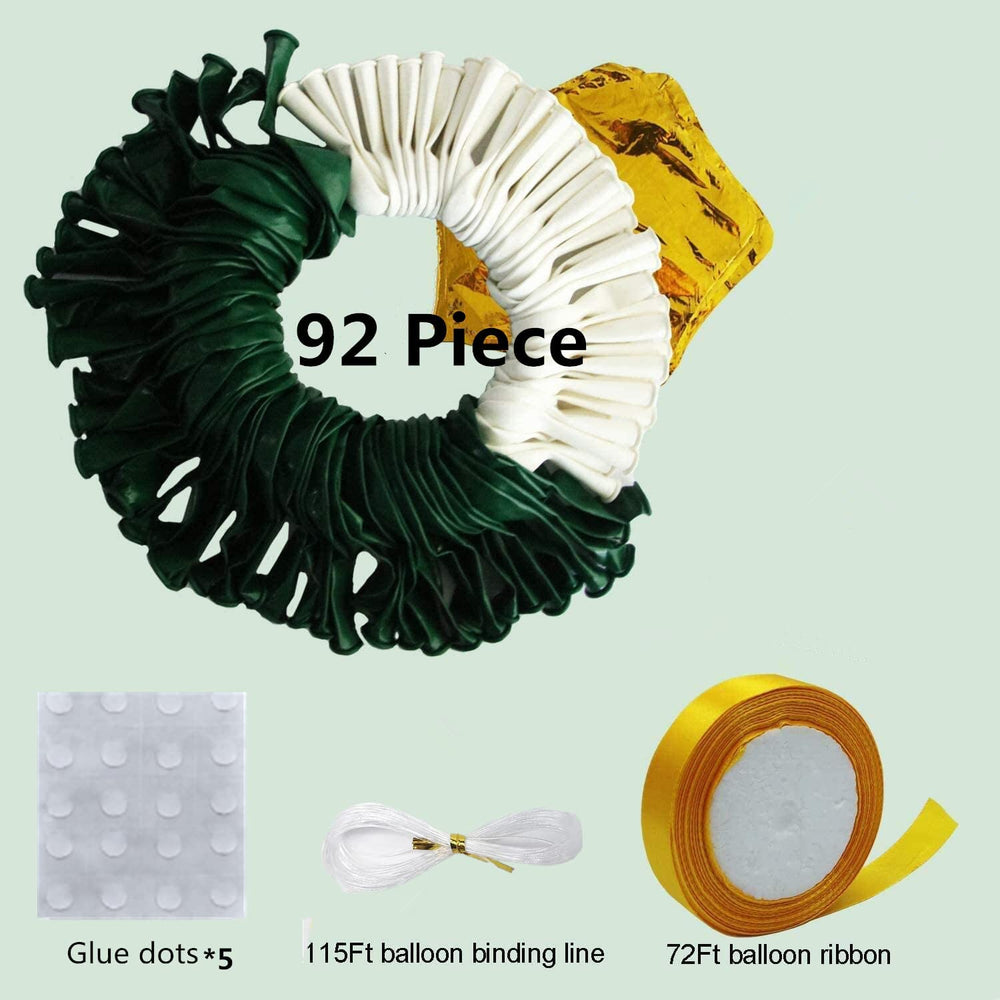 BONROPIN Christmas Balloon Garland Arch kit 96 Pieces Christmas tree Balloons for Christmas Party Decorations