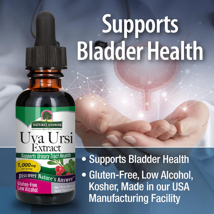 Nature&#39;s Answer Uva Ursi Leaf Liquid Drops with