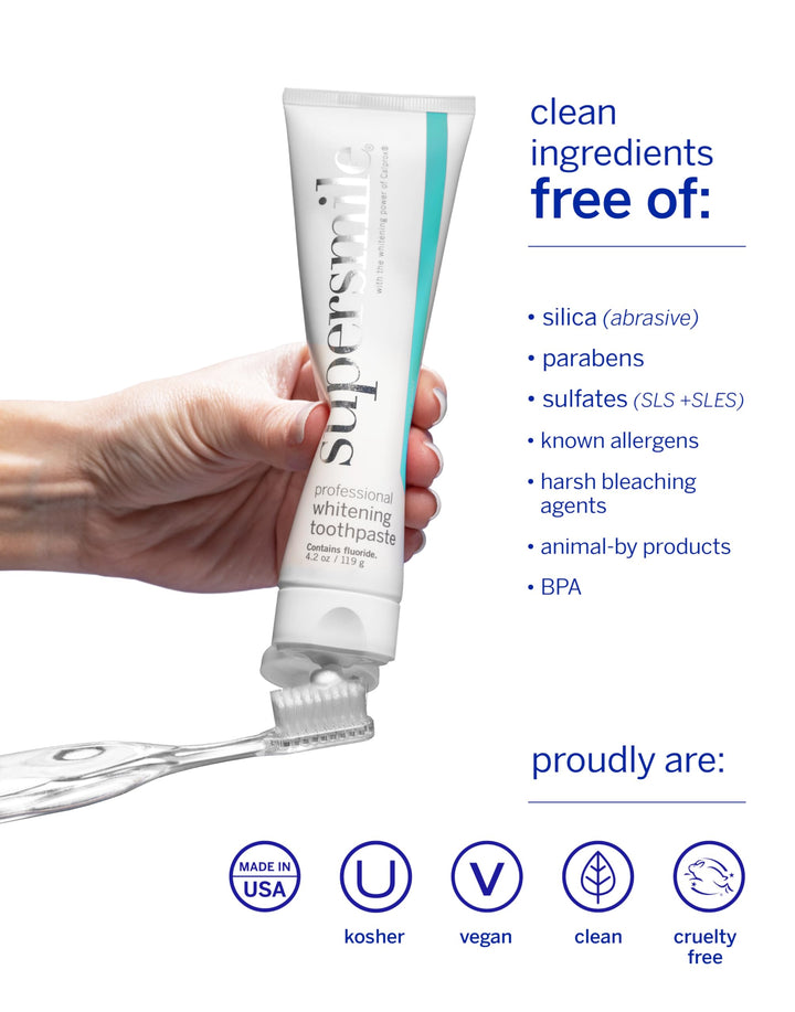 Whitening Fluoride Toothpaste, Original Mint - 4.2 oz