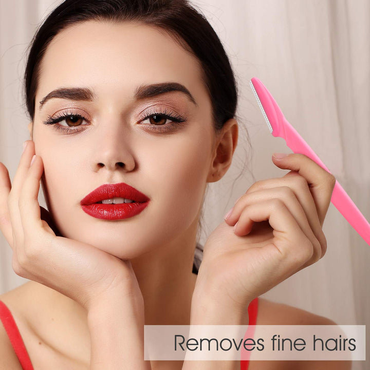 Fepito 20Pcs Eyebrow Razor Shaper Shavers Trimmers For Women And Men Face Hair Removers Multipurpose Exfoliating Face Razor