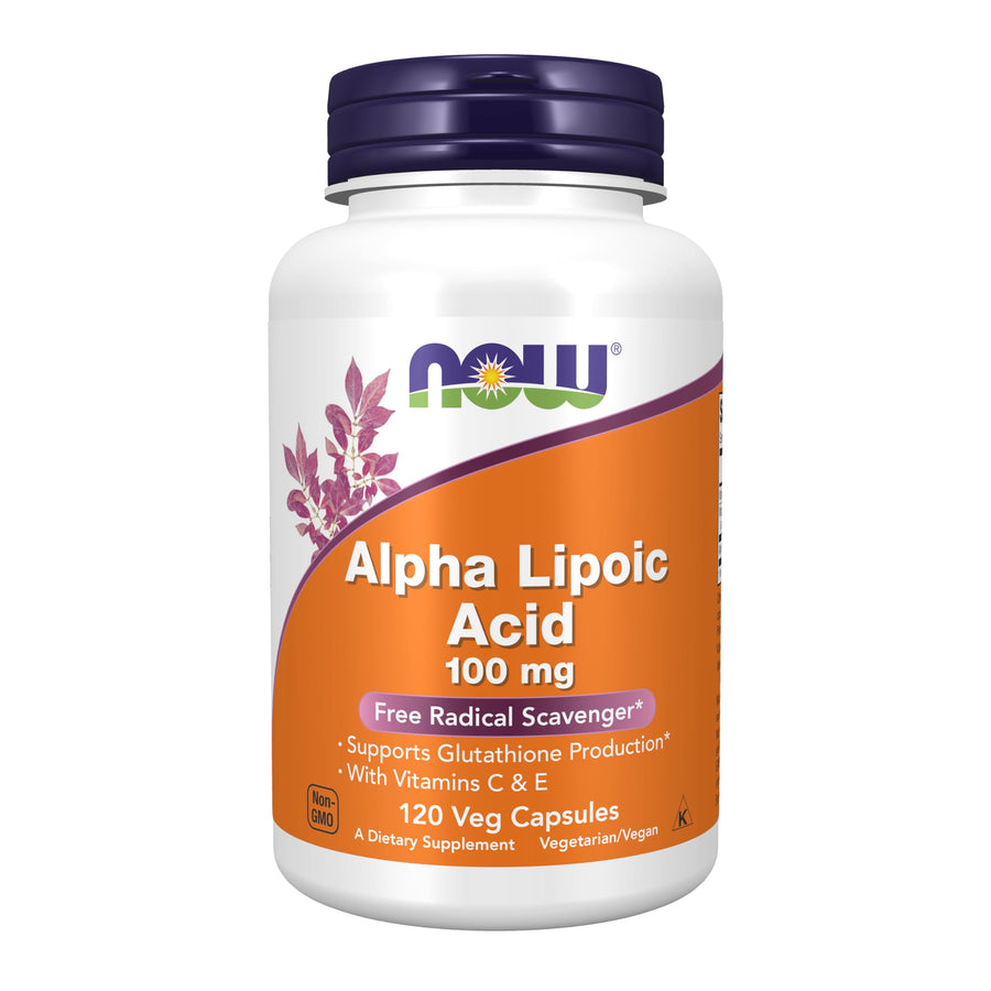 NOW Foods Supplements, Alpha Lipoic Acid 100 mg with Vi