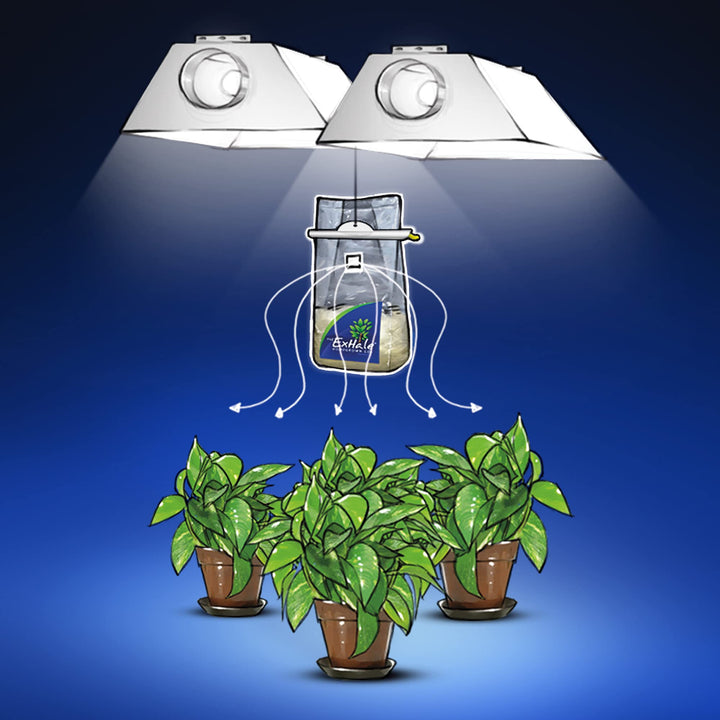 Homegrown CO2 Original - CO2 Bag for Indoor Grow Rooms &amp; Tents - Great for Indoor Grow Rooms - CO2 for Grow Tents - 4 lbs.