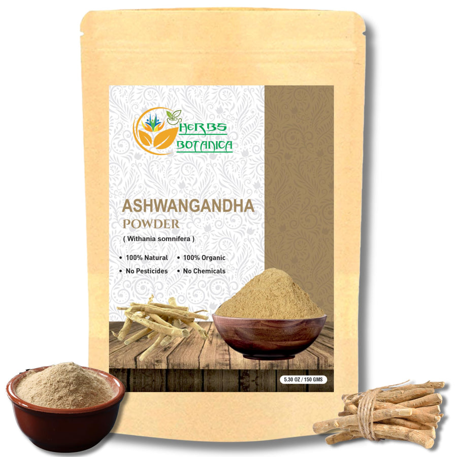 Herbs Botanica Ashwagandha Root Powder Withania Somnife